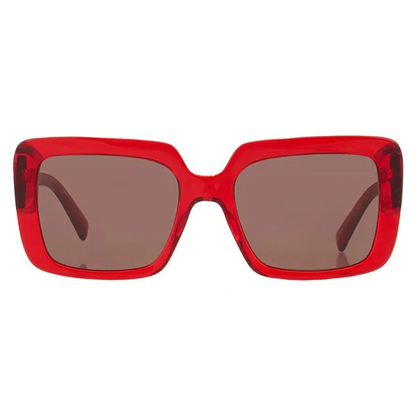 Kính Mát Nữ Versace Brown Shield Ladies Sunglasses VE4384B 528073 54 Màu Nâu Đỏ