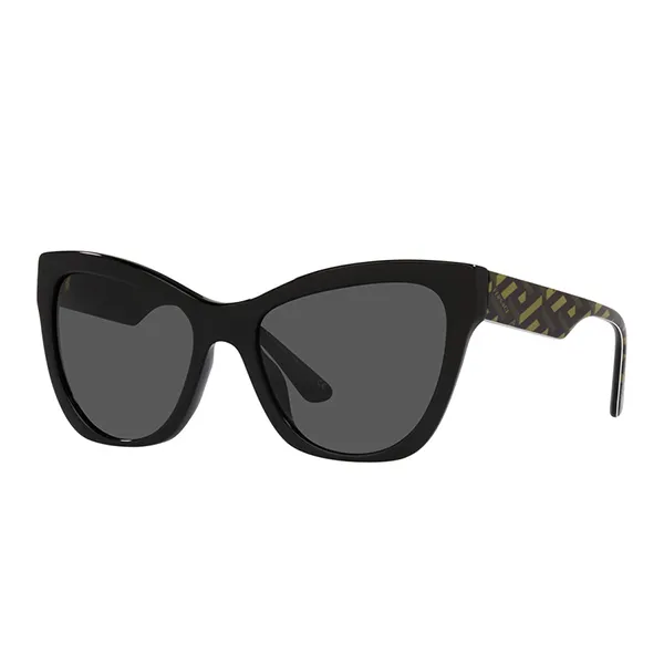 Kính Mát Nữ Versace Dark Gray Cat Eye Sunglasses VE4417U 535887 56 Màu Đen/Xám
