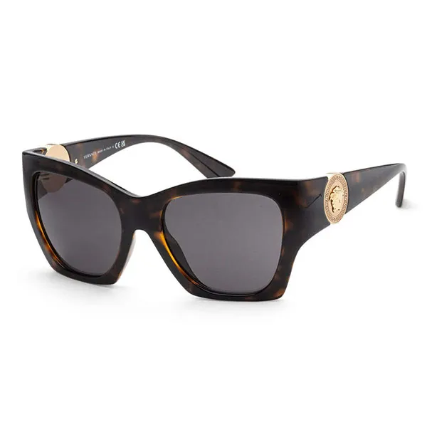 Kính Mát Nữ Versace Dark Grey Butterfly Ladies Sunglasses VE4452 108/87 55 Màu Xám Đậm
