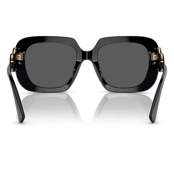 Kính Mát Nữ Versace Dark Grey Square Ladies Sunglasses VE4434 GB1/87 54 Màu Đen Xám