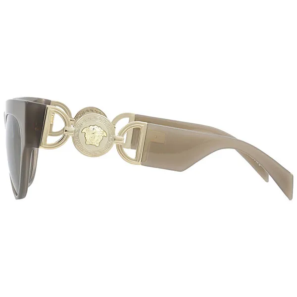 Kính Mát Nữ Versace Light Brown Cat Eye Ladies Sunglasses VE4440U 5407/3 56 Màu Nâu - Kính mắt - Vua Hàng Hiệu