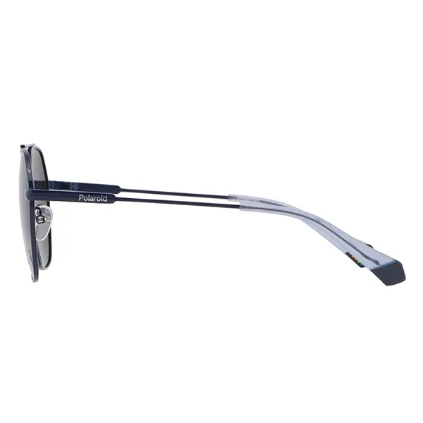 Kính Mát Polaroid Core Polarized Blue Pilot Sunglasses PLD 6172/S 0PJP/C3 57 Màu Xám - Kính mắt - Vua Hàng Hiệu