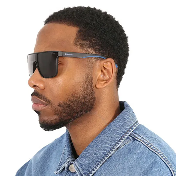 Kính Mát Polaroid Core Polarized Grey Browline Sunglasses PLD 2130/S 00VK/M9 99 Màu Xám - Kính mắt - Vua Hàng Hiệu