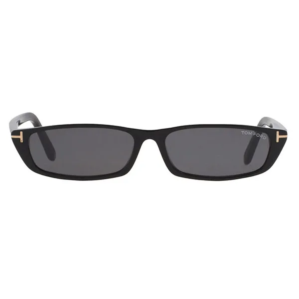 Kính Mát Tom Ford Alejandro Smoke Rectangular Sunglasses FT1058 01A 59 Màu Đen Xám - Kính mắt - Vua Hàng Hiệu