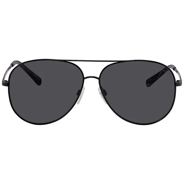 Kính Mát Unisex Michael Kors MK Kendall Grey Solid Pilot Sunglasses MK5016 108287 60 Màu Đen Xám