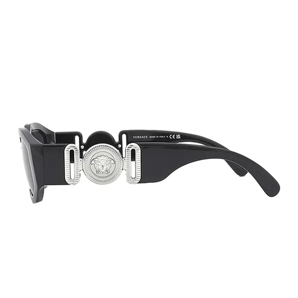 Kính Mát Versace Dark Gray Geometric Unisex Sunglasses VE4361 542287 53 Màu Đen/Xám