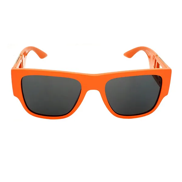 Kính Mát Versace Dark Gray Rectangular Sunglasses VE4403 534887 57 Màu Xám Gọng Cam - Kính mắt - Vua Hàng Hiệu