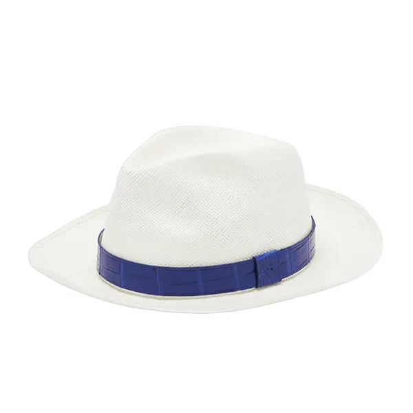 Mũ Biagini Panama Orlando Blue Màu Xanh Trắng - Mũ nón - Vua Hàng Hiệu