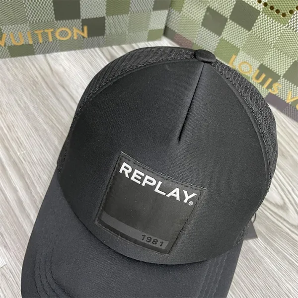 Mũ Replay 1981 Cap Màu Đen Size 57-59 - Mũ nón - Vua Hàng Hiệu