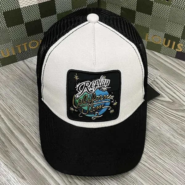Mũ Replay Baseball Cap With Mesh Panel Màu Đen Trắng Size 57-59 - Mũ nón - Vua Hàng Hiệu