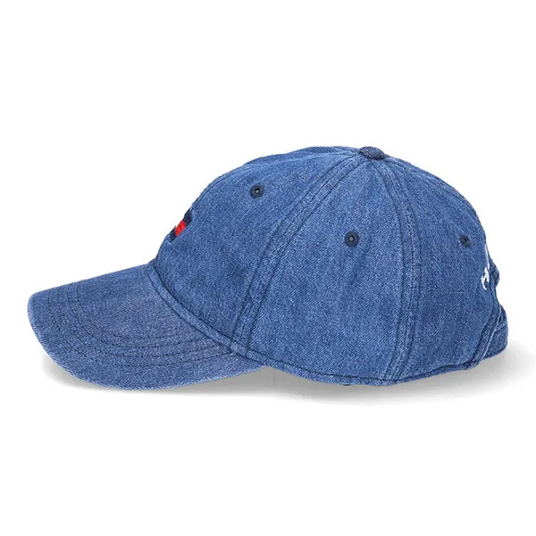 Mũ Tommy Hilfiger Mid Box Logo Cap Baseball 6941827 Màu Xanh Denim - Mũ nón - Vua Hàng Hiệu