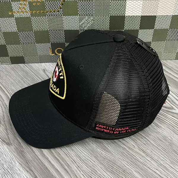 Mũ Zavetti Canada Alberta Black Cap Màu Đen Size 57-59