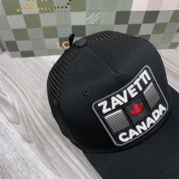 Mũ Zavetti Canada Foselli Black Cap Màu Đen Size 57-59 - Mũ nón - Vua Hàng Hiệu