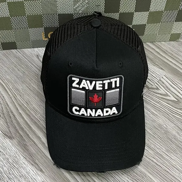 Mũ Zavetti Canada Foselli Black Cap Màu Đen Size 57-59 - Mũ nón - Vua Hàng Hiệu