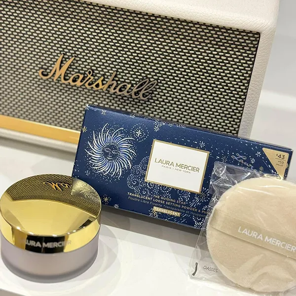 Phấn Phủ Bột Laura Mercier The Guiding Star Translucent Loose Setting Powder & Puff Limited 29g - Trang điểm - Vua Hàng Hiệu