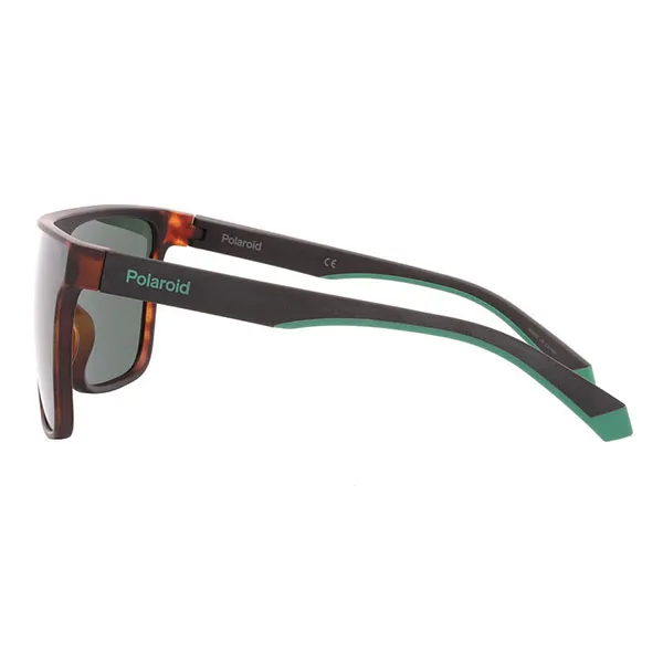 Kính Mát Polaroid Core Green Browline Unisex Sunglasses PLD 2130/S 02M6/UC 99 Màu Xanh Green - Kính mắt - Vua Hàng Hiệu