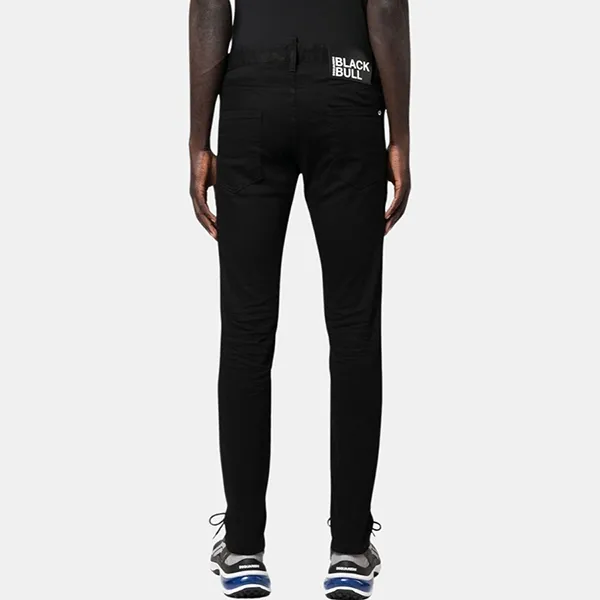 Quần Jean Nam Dsquared2 Logo Patch S74LB1314S30730900 Màu Đen Size 46
