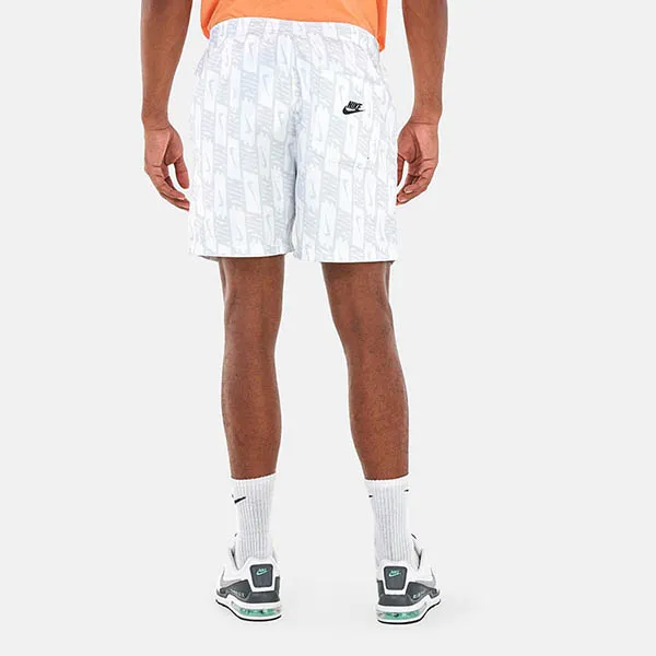 Quần Short Nam Nike Repeat Woven Flow NKDV0319-100 Màu Xám Trắng Size XS - Thời trang - Vua Hàng Hiệu