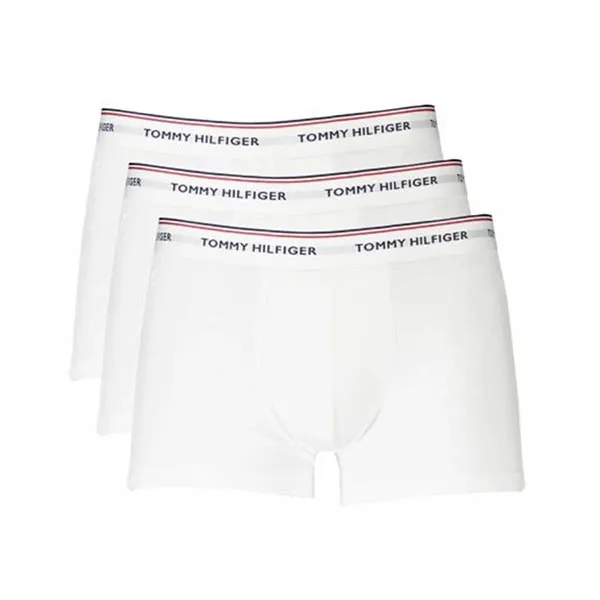 Set 3 Quần Lót Nam Tommy Hilfiger 1U87903842_BIANCO_100 Màu Trắng Size S - Thời trang - Vua Hàng Hiệu