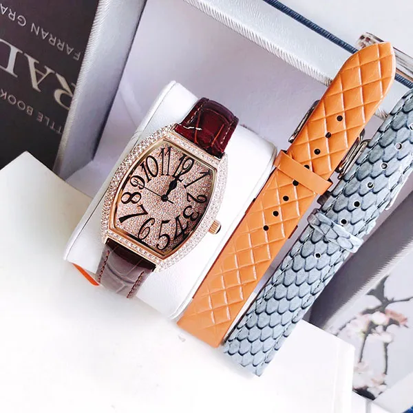 Set Đồng Hồ Nữ Davena Women's Watches Màu Nâu