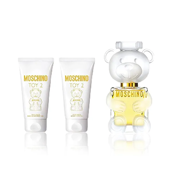 Set Nước Hoa Nữ Moschino Toy 2 (EDP 5ml + Body Lotion 25ml + Shower Gel
