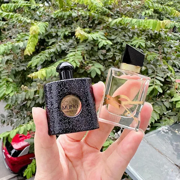 Set Nước Hoa Nữ YSL Yves Saint Laurent Mini Black Opium & Libre Eau De Parfum Set (2 x 7.5ml)