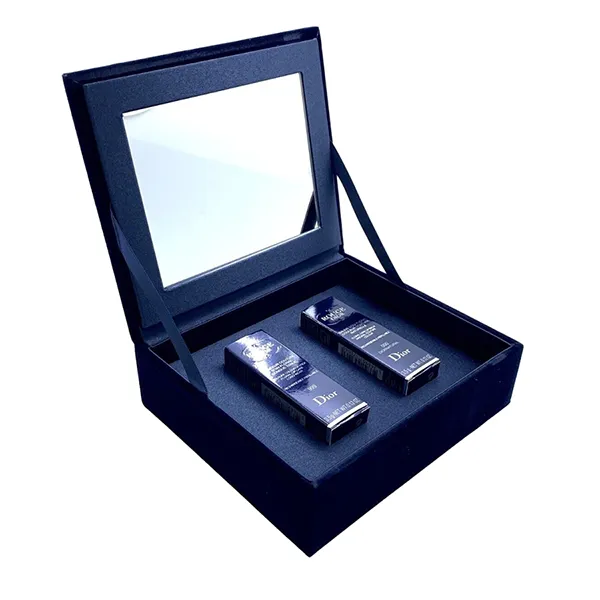 Set Son Dior Rouge Dior Duo Collection Set Màu 999 Velvet + Satin 000 Lip Balm ( 2 x 3.5g) - Son Môi - Vua Hàng Hiệu