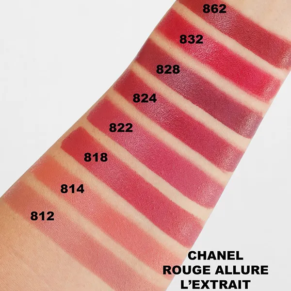 Son Chanel Rouge Allure L'extrait 828 Màu Hồng Mận