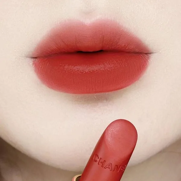 Son Chanel Rouge Allure Velvet Luminous Matte Lip Colour 51 Légendaire Màu Đỏ Cam Gạch