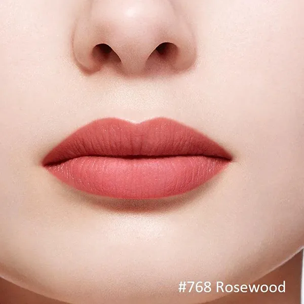 Son Dior Rouge Dior Colored Lip Balm 768 Rosewood Matte Finish Màu Hồng Nâu