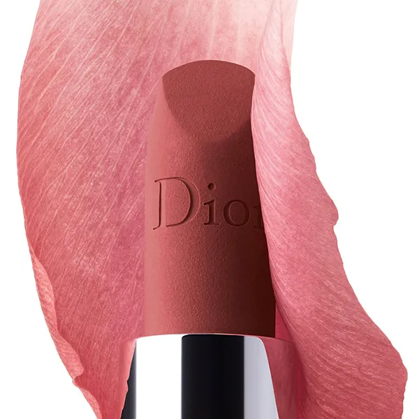 Son Dior Rouge Dior Colored Lip Balm 768 Rosewood Matte Finish Màu Hồng Nâu