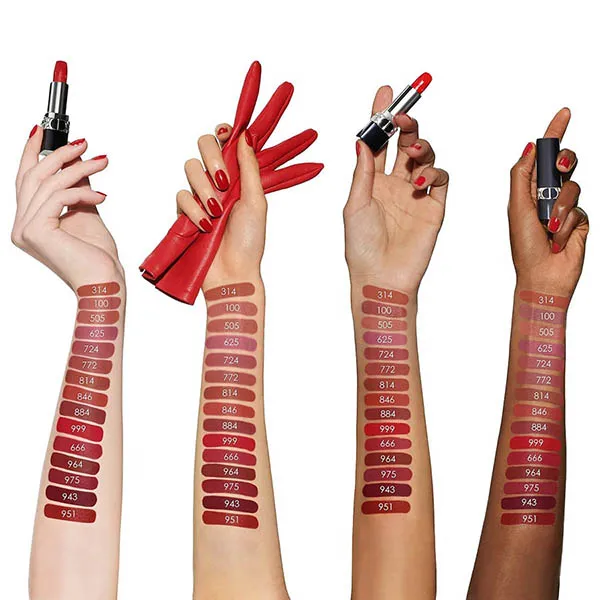 Son Dior Rouge Dior Refillable Lipstick 666 Rouge En Diable Matte Màu Đỏ Đậm - Son Môi - Vua Hàng Hiệu