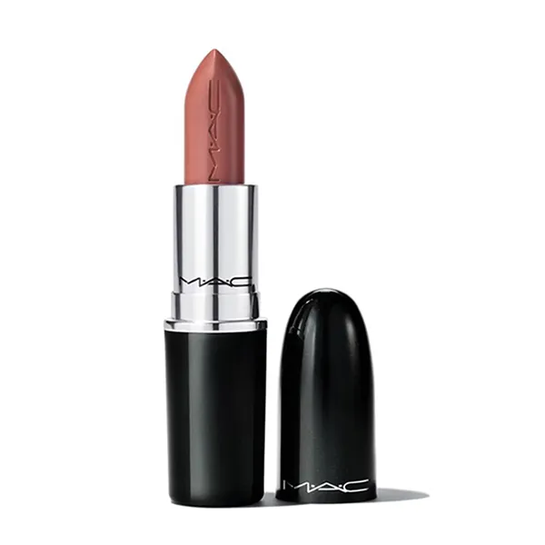 Son MAC Lustreglass Sheer Shine Lipstick 508 Hug Me Màu Hồng Trà Sữa - Son Môi - Vua Hàng Hiệu