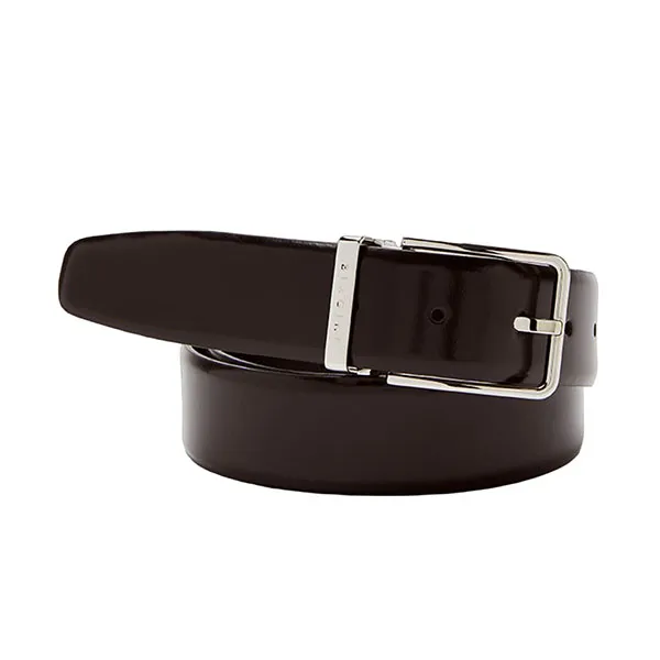 Thắt Lưng Nam Biagini Brushed Belt Dark Brown Màu Nâu Size 75-90 - Thắt lưng - Vua Hàng Hiệu