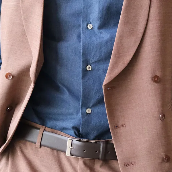 Thắt Lưng Nam Biagini Kant Belt Dark Brown Màu Nâu Tối Size 75-90 - Thắt lưng - Vua Hàng Hiệu