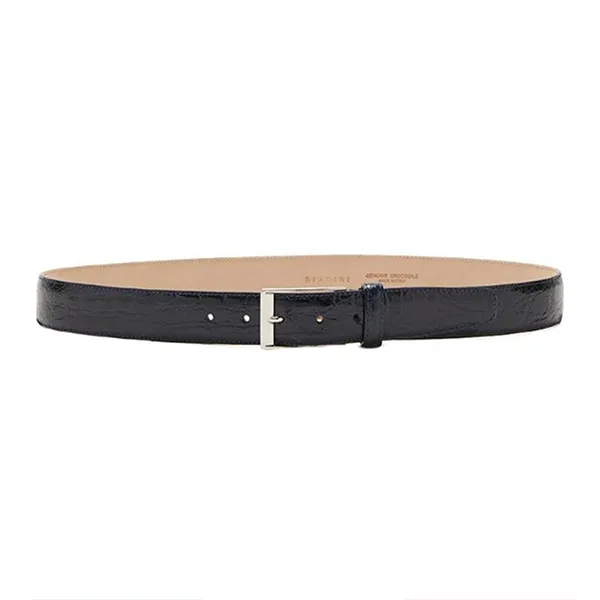 Thắt Lưng Nam Biagini Palermo Belt Blue-40 Màu Xanh Blue Size 75-90