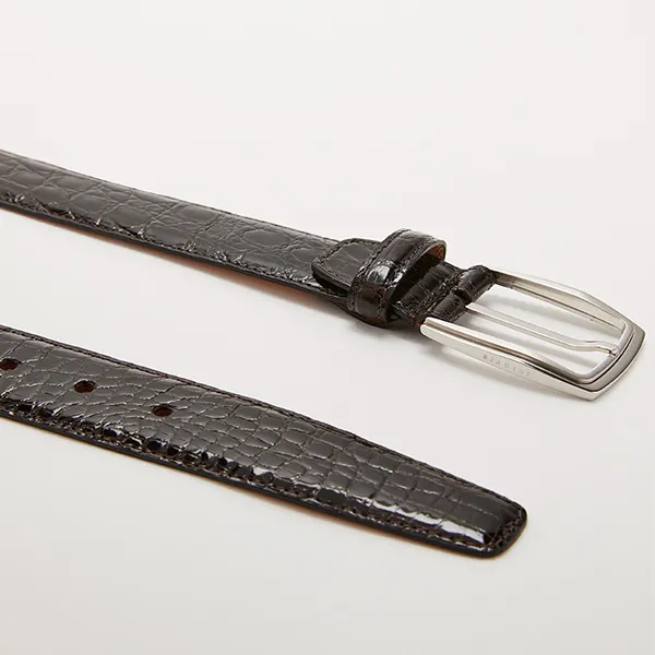 Thắt Lưng Nam Biagini Palermo Belt Dark Brow-40 Màu Nâu Đen Size 75-90 - Thắt lưng - Vua Hàng Hiệu