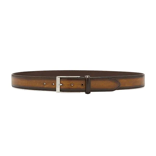 Thắt Lưng Nam Biagini Patin Belt Dark Brown Màu Nâu Size 75-90 - Thắt lưng - Vua Hàng Hiệu