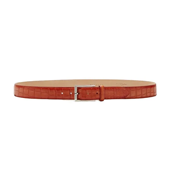 Thắt Lưng Nam Biagini Patin Belt Orange Luxury Màu Cam Size 75-90 - Thắt lưng - Vua Hàng Hiệu