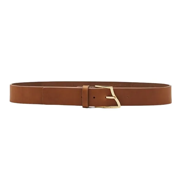 Thắt Lưng Nam Biagini Siviglia High Belt Wave Brown Màu Nâu Size 75-90