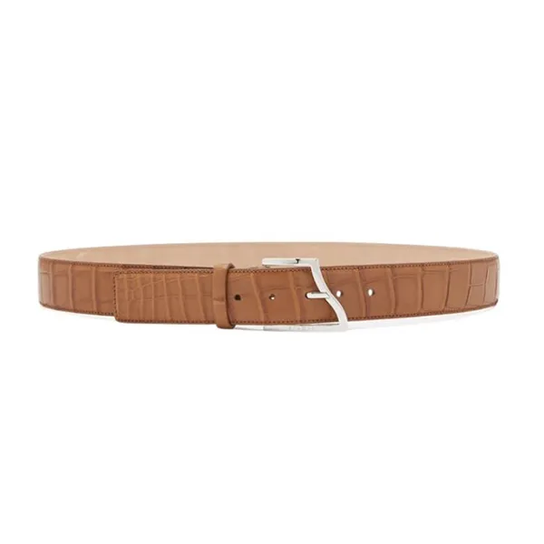 Thắt Lưng Nam Biagini Wave High Belt Brown Màu Nâu Size 75-90 - Thắt lưng - Vua Hàng Hiệu