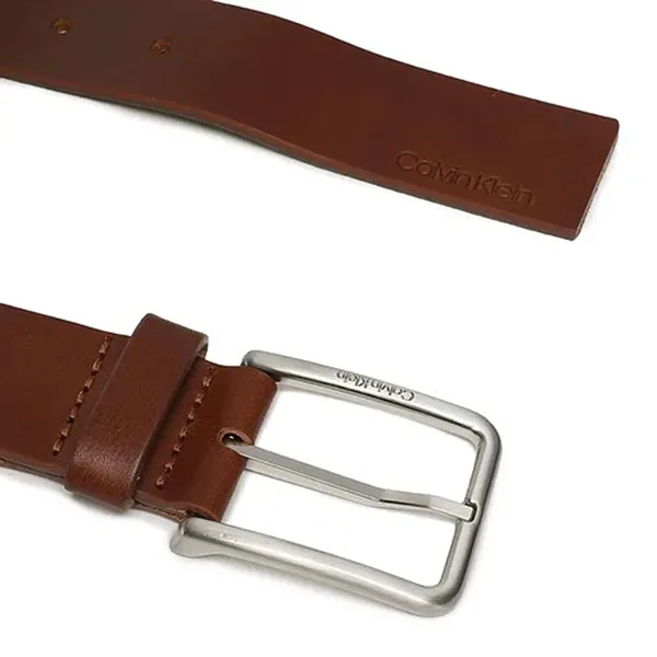 Thắt Lưng Nam Calvin Klein CK Belt K50K509195_GVU Màu Nâu Size 100 - Thắt lưng - Vua Hàng Hiệu