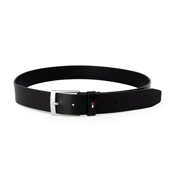 Thắt Lưng Nam Tommy Hilfiger Leather Belt AM0AM11455_NERO_BDS Màu Đen Size 90 - Thắt lưng - Vua Hàng Hiệu