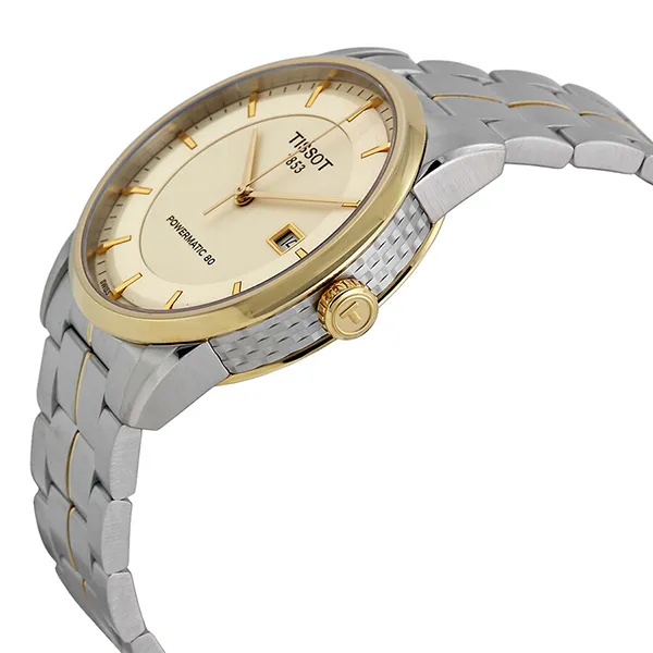 Đồng Hồ Nam Tissot Powermatic 80 Ivory Dial Men's Watch T0864072226100 Màu Bạc - Đồng hồ - Vua Hàng Hiệu