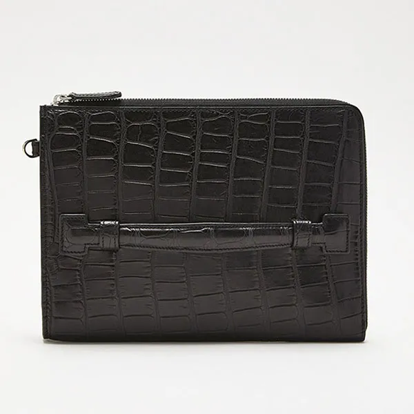 Túi Cầm Tay Nam Biagini Clutch Dubai Màu Đen