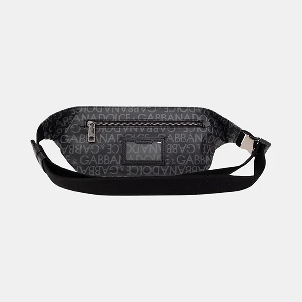 Túi Đeo Chéo Nam Dolce & Gabbana D&G Belt Bag BM2218 AJ705 8B969 Màu Đen Xám