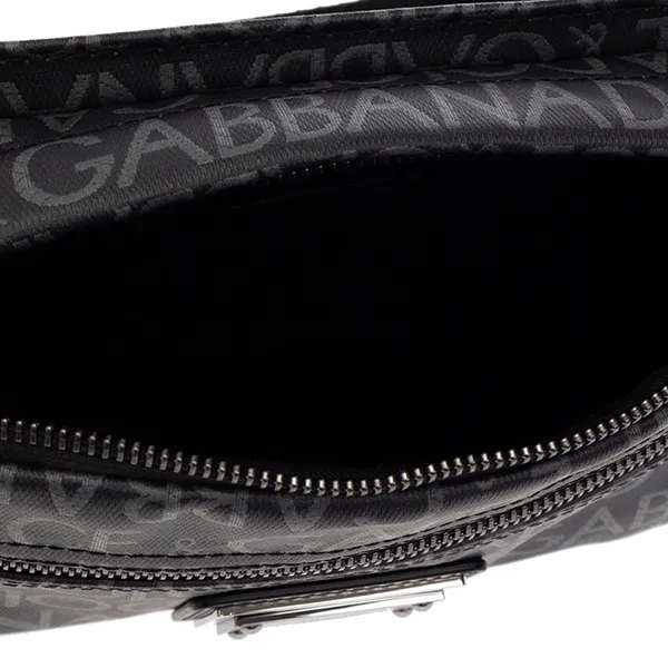 Túi Đeo Chéo Nam Dolce & Gabbana D&G Belt Bag BM2218 AJ705 8B969 Màu Đen Xám