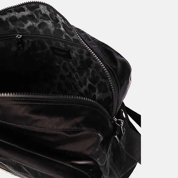 Túi Đeo Chéo Nam Dolce & Gabbana D&G Nero Sicilia Dna Nylon Messenger Black BM1955AO24380999 Màu Đen - Túi xách - Vua Hàng Hiệu