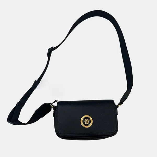 Túi Đeo Chéo Nam Versace Medusa 1013361 1A02187 1B00V Màu Đen - Túi xách - Vua Hàng Hiệu