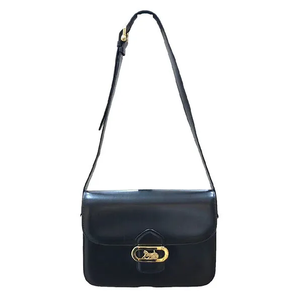 Túi Đeo Chéo Nữ Celine Triomphe Box Bag Màu Đen